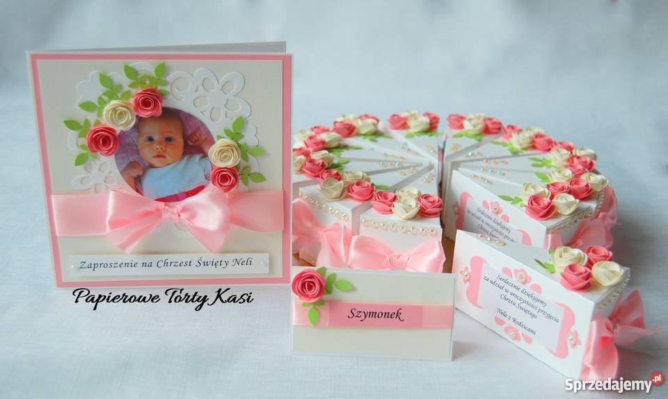 Zaproszenia na chrzest święty Wrocław