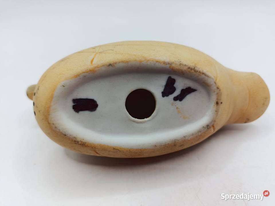 Ceramika dekoracja Mała kaczka ręcznie malowana Zamość