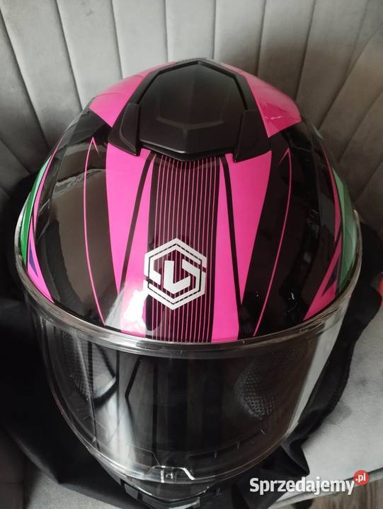 Nowy kask Motocyklowy rozmiar L Super malowanie dolnośląskie Jelcz-Laskowice