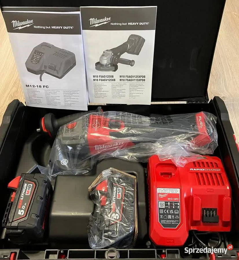 Akumulatorowa kątówka Milwaukee M18 sprzedam