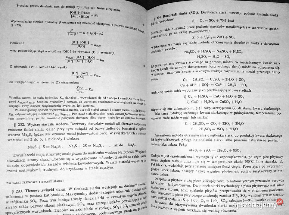 Chemia nieorganiczna Włodzimierz Trzebiatowski Rok wydania 1971 Pozostałe Chełm