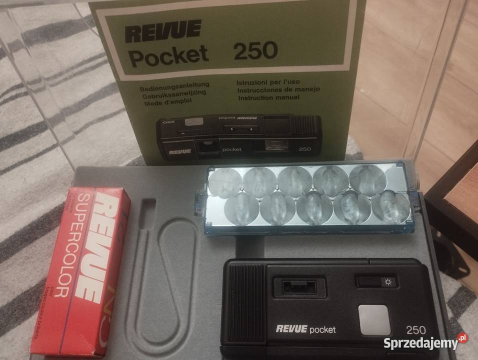 Aparat fotograficzny Revue Pocket 250 stary Aparaty Kraków