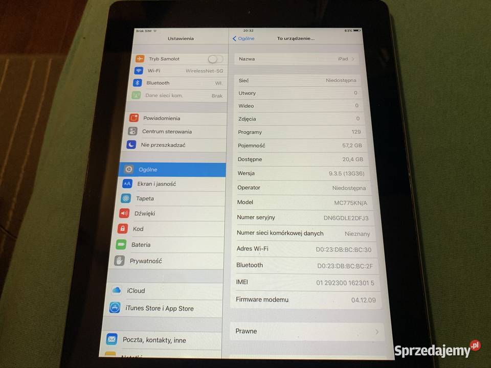 Apple iPad 2 a1395 Kobyłka
