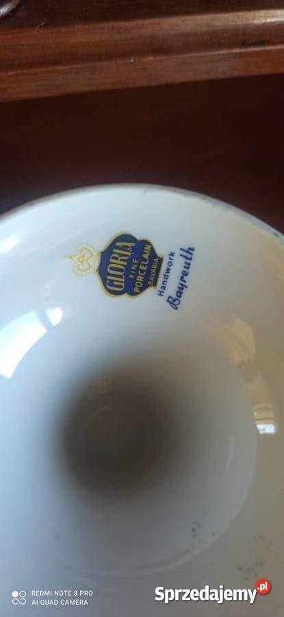 Patera Gloria Fine Porcelain Bavaria Bayreuth Gdańsk