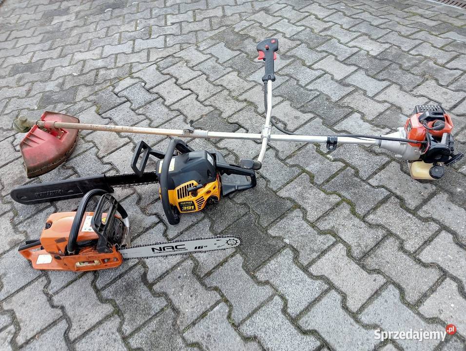 Piły łańcuchowe spalinowe 2 x kosa spalinowa Jaworzno sprzedam