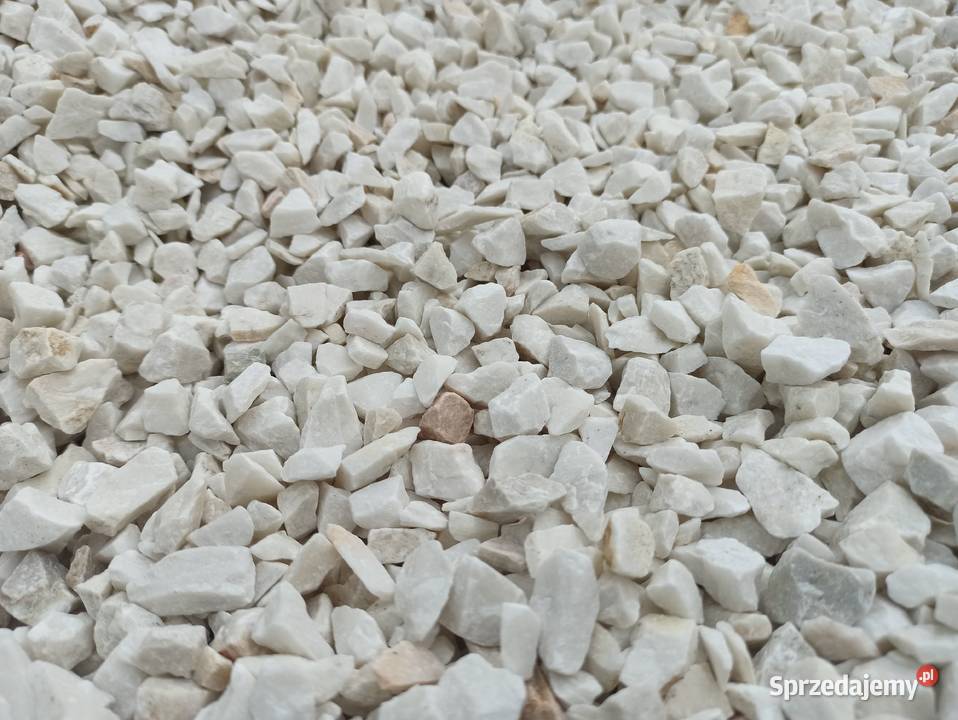 Grys Biała Marianna biały kamień ozdobny żwir Pozostałe Oświęcim