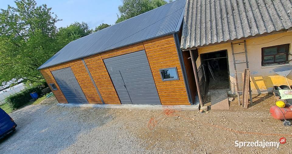 Garaż Blaszany 9x6 HALA MAGAZYN Garaże Blaszane Płock