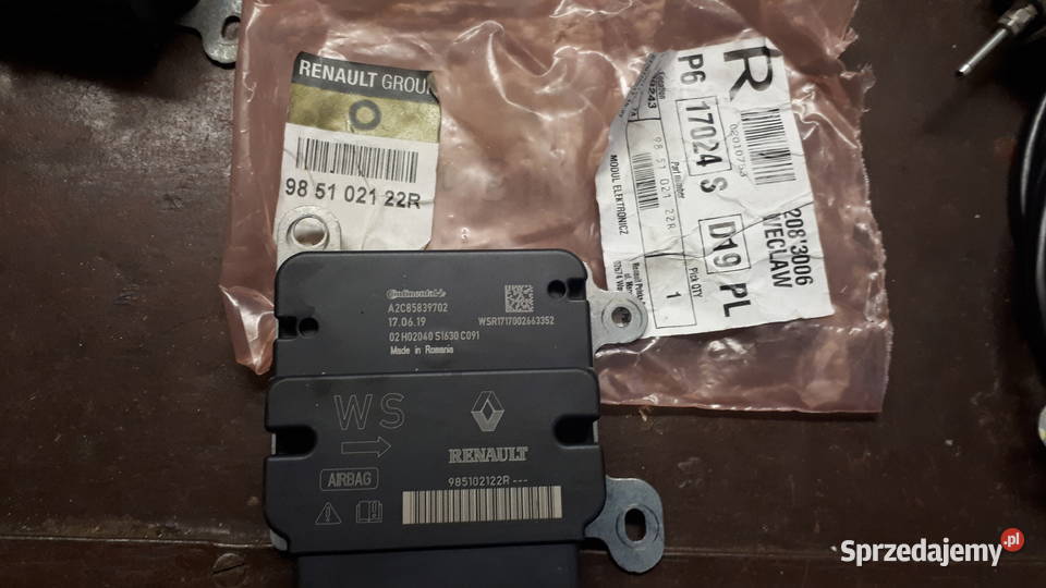 Moduł airbag Dacia Poznań sprzedam