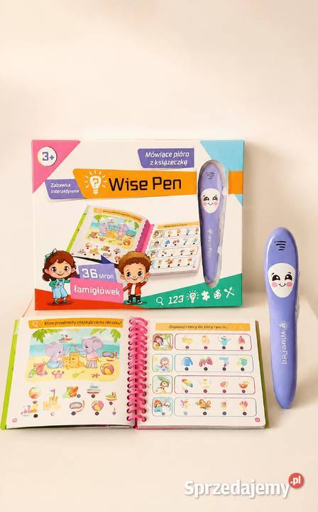 Wise Pen mówiące pióro z książeczką łamigłówek 3 Pabianice