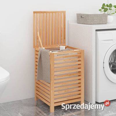 vidaXL Kosz na pranie 45x45x65 lite drewno Warszawa