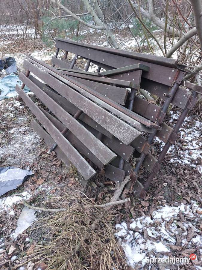 Balustrada drewniana 8mb 3mb schodowe dolnośląskie Strzelin sprzedam