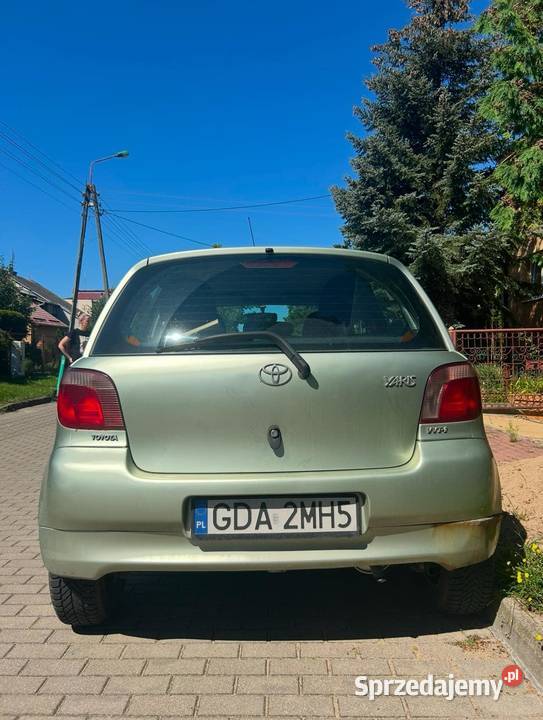 Syndyk sprzeda Toyota Yaris 2002 silnik 10 Tczew