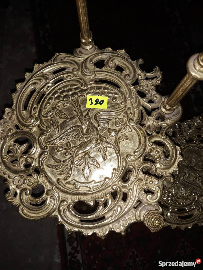 Kwietnik stojak mosiezny Tarnogród