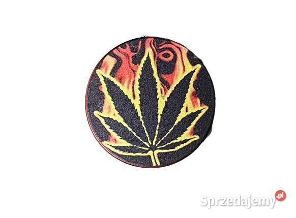 Czerwony Młynek do Tytoniu Suszu Grinder Crusher śląskie