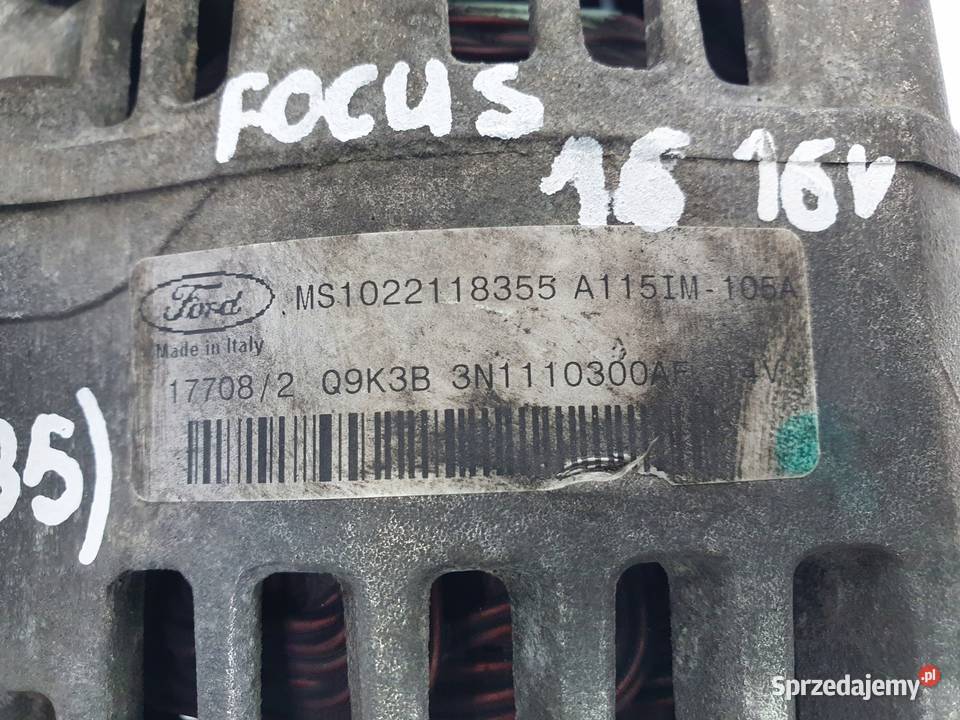 ALTERNATOR Ford Focus II C 16 16V Ford Chełm sprzedam
