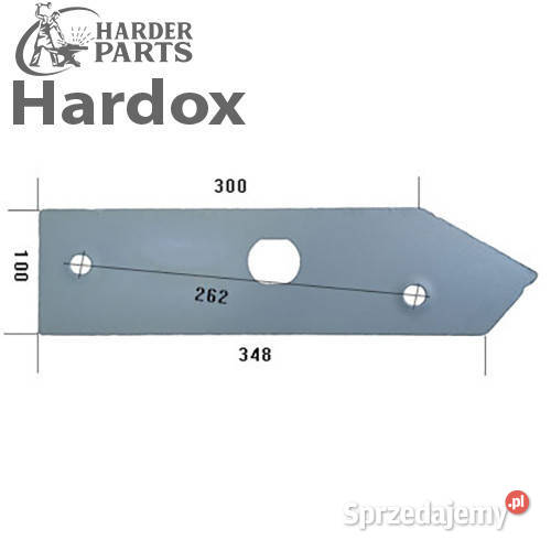 Płoza HARDOX 10384L części do pługa GOIZIN
