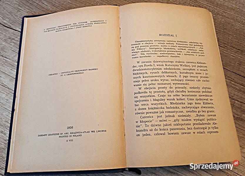 Aleksander I dziwny car Maurice Paleologue Ostrów Wielkopolski