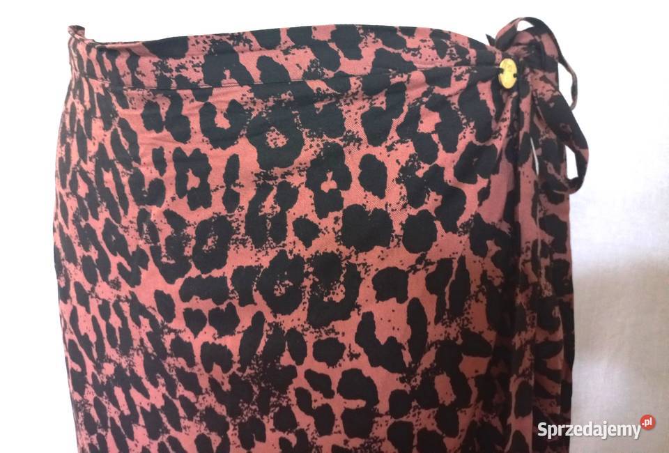 Spódnica letnia Panterka r XXL44 Falbana Rozmiar 44(XXL) Białystok