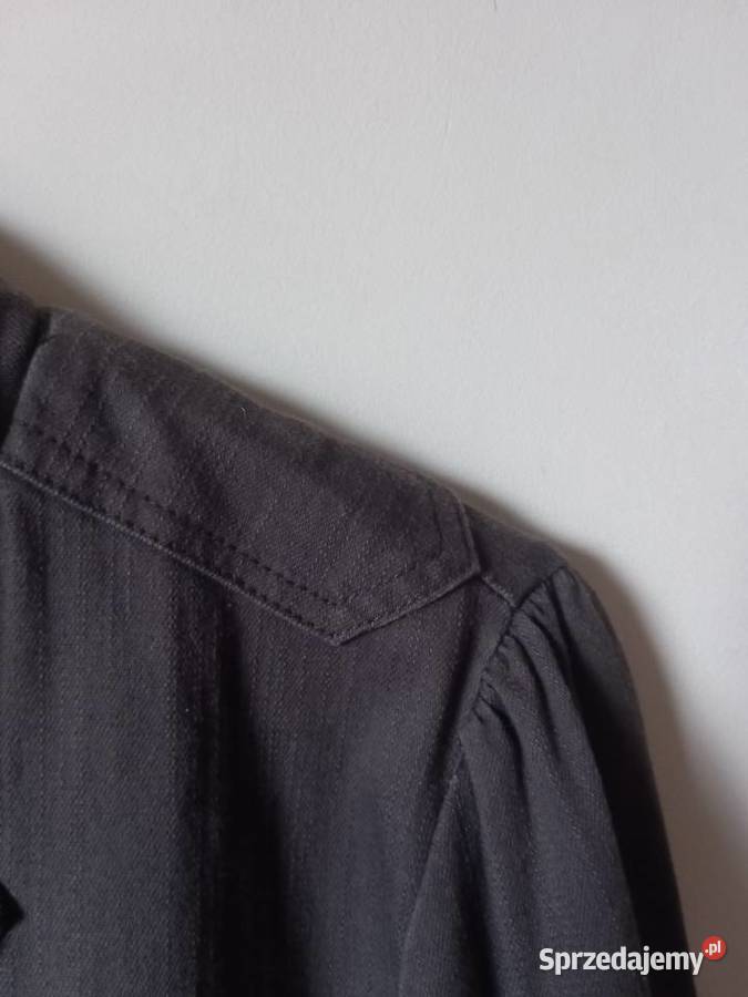 Szara dwurzędowa kurtka przejściowa army jacket Rozmiar 44(XXL) Warszawa