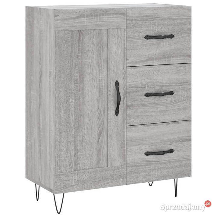 Witrynka szary dąb sonoma 695x34x180 materiał Kredensy i witryny Warszawa