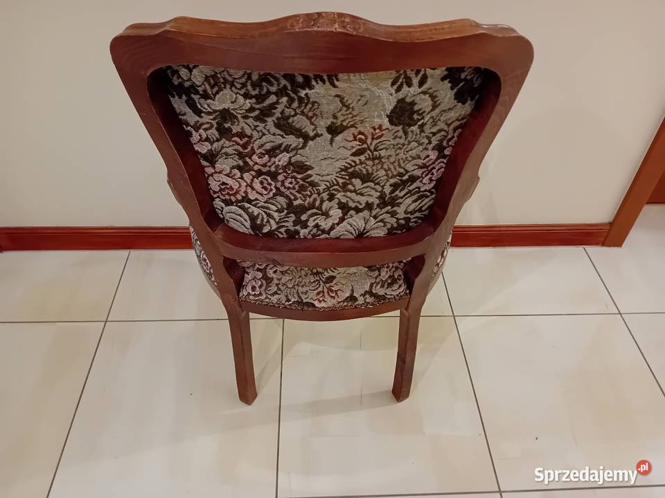 Fotel w stylu ludwikowskim zachodniopomorskie Bezrzecze