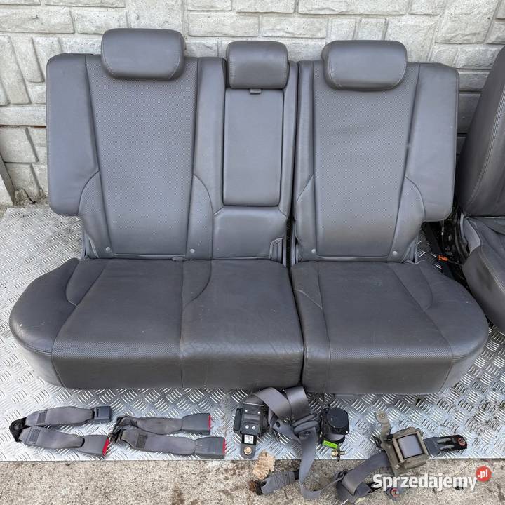 Fotele Kanapa Tył Skóra Pasy Tylne Komplet osobowe Barłogi