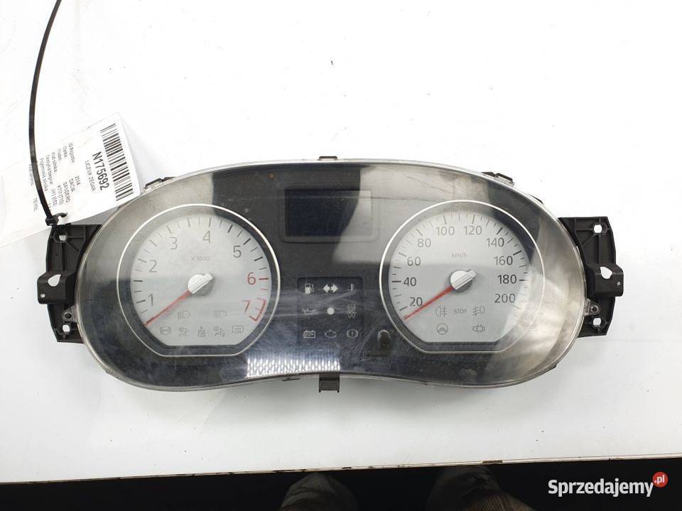 LICZNIK ZEGAR DACIA SANDERO P248104802R Lipno