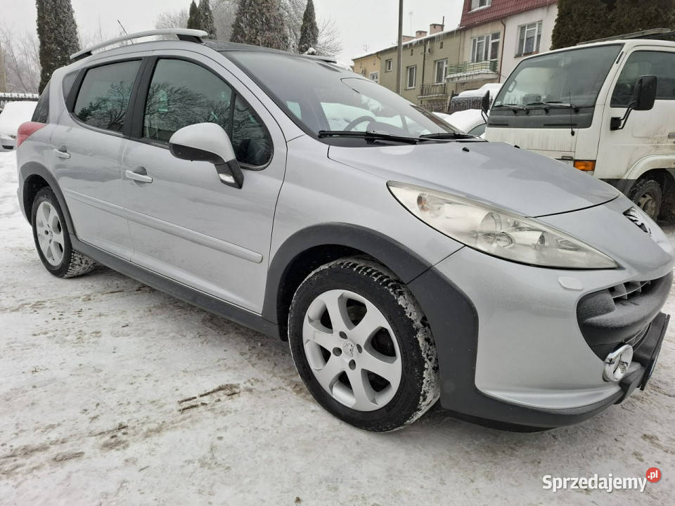 Peugeot 207 SW Oryginalna Wersja OUTDOOR Skóra immobilizer Lublin