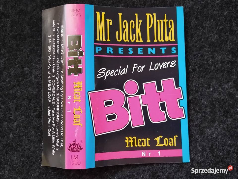 MC cassette cover Mr Jack Pluta Gdańsk