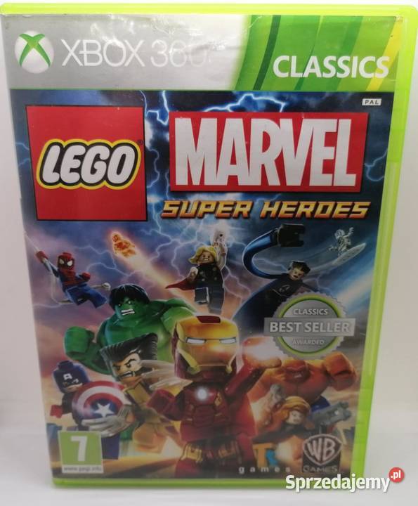 Gra Lego Marvel Super Heroes Xbox 360 Gry na konsole Elbląg