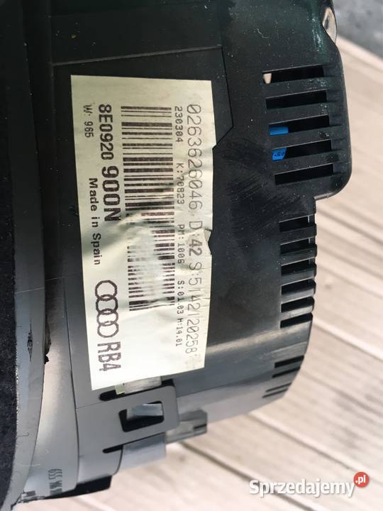 Zestaw startowy Audi a4 b6 20FSI 150 Automat Chełmno