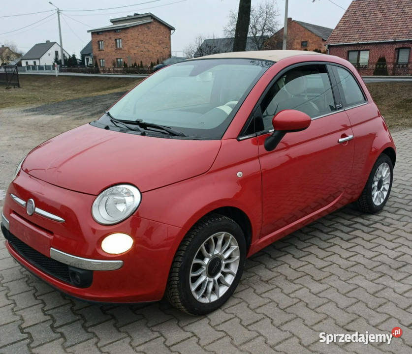 Fiat 500 500C 09 85 Parktronic I 2007 klimatyzacja