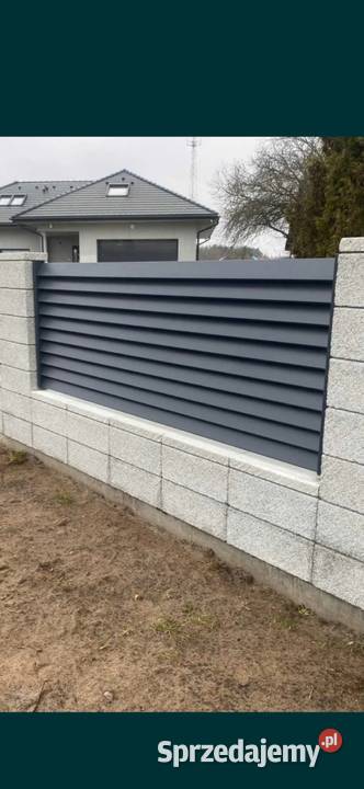 Balustrada ogrodzenia Szybka realizacja Dom i Ogród podlaskie Nowe Piekuty