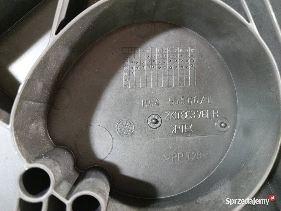 ZAŚLEPKA SCHOWKA TYŁ VW CADDY 2K 2K0863761B osobowe