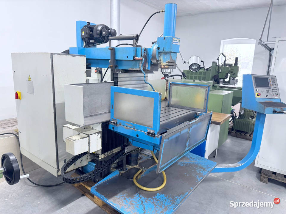 Frezarka uniwersalna AVIA FNE40Z liniały lubuskie Zabór