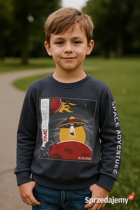 Bluza chłopięca r122 Rozmiar 122 Bluzki, koszulki i kaftaniki Warszawa