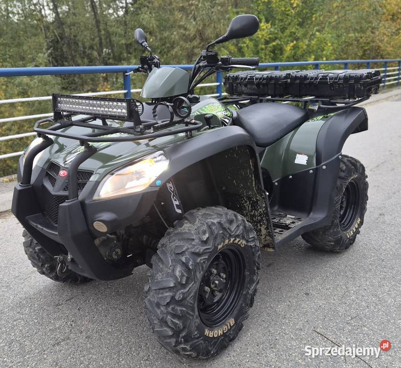KYMCO MXU 500 ZAREJSTROWANY PLUG nieuszkodzony małopolskie Osielec