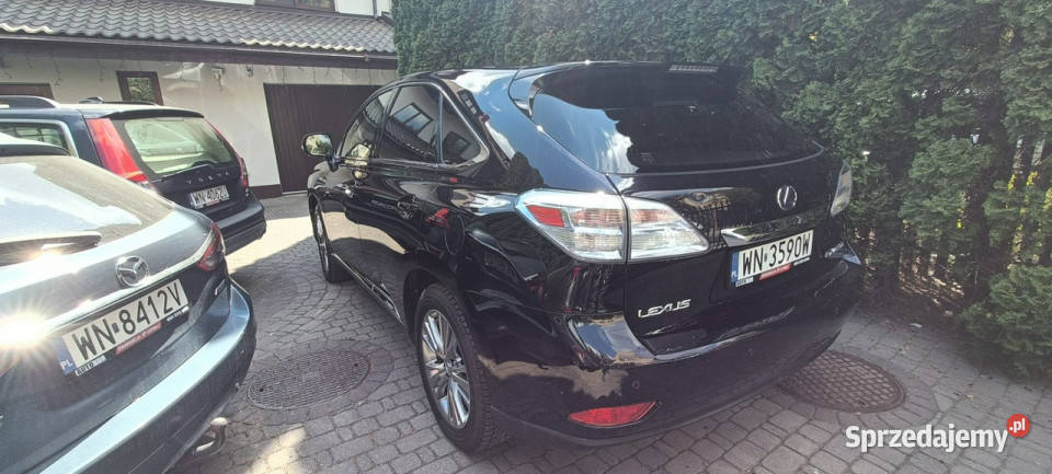 Lexus RX 450h Ambassador Executive mały przebieg VAT marża mazowieckie Warszawa sprzedam