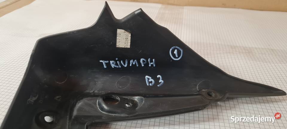 Triumph Street Triple 675 osłona chłodnicy prawa Warszawa