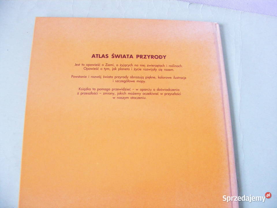 Moja pierwsza książka Przyroda Atlas świata twarda