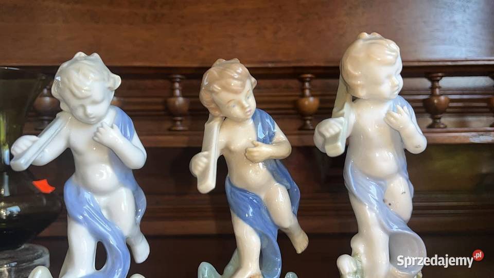 Zima Figurki Pory Roku IlmenauPorzellanfabrik Gdańsk sprzedam