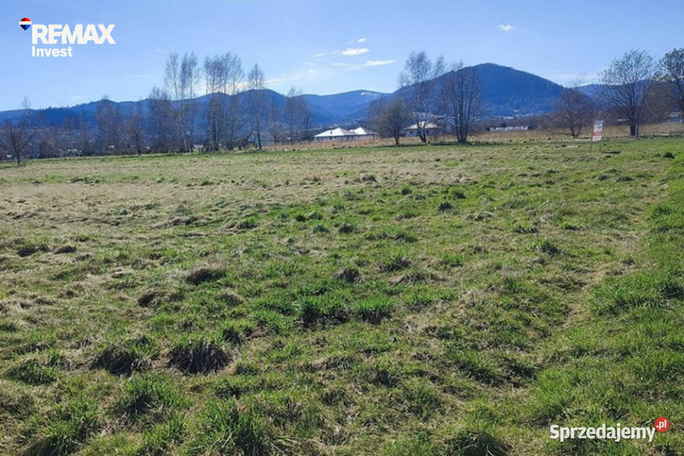 360 widoku na Beskidy miejsce na Twój dom Lipowa sprzedam