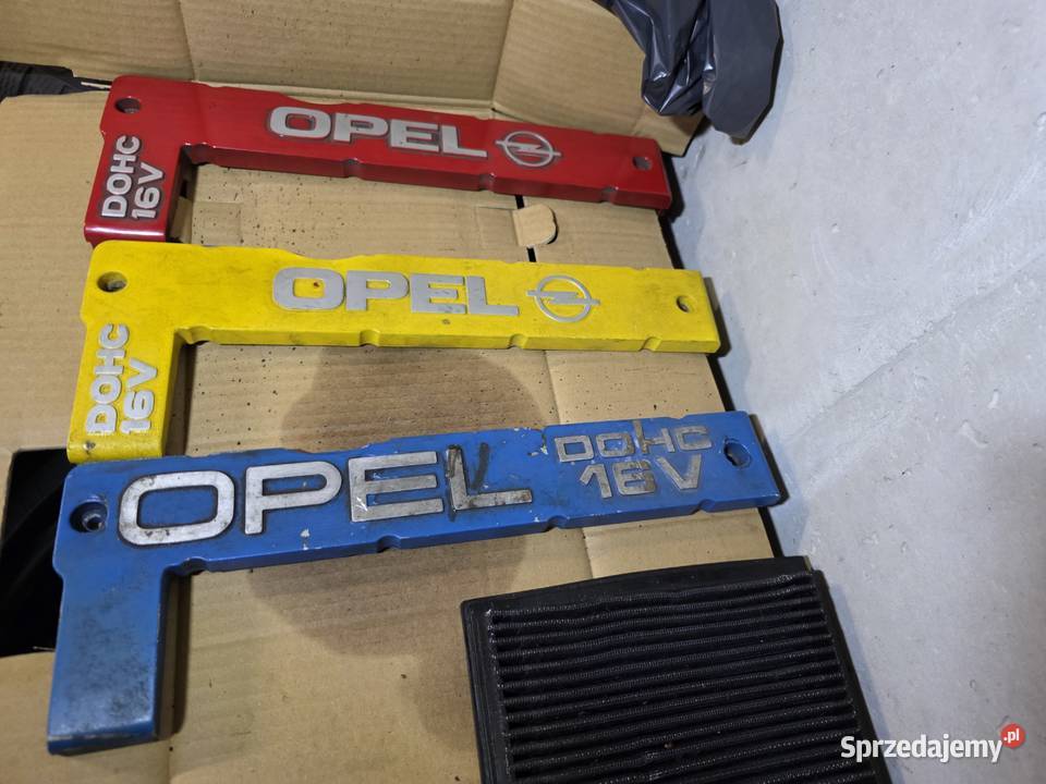 Osłony świec c20xe c20let plastikowa aluminiowa Lublin sprzedam