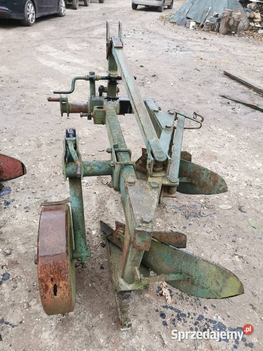 Pług Grudziądz 2 skibowy nieuszkodzony świętokrzyskie Mniów