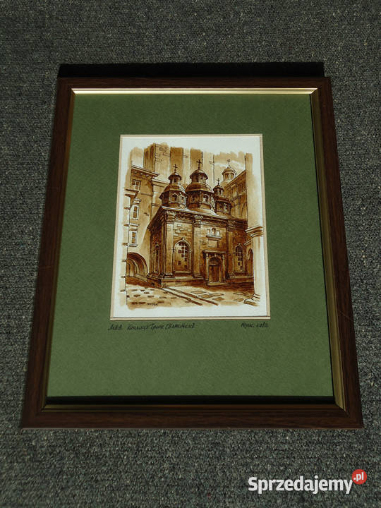 Grafika Lwów Kaplica Trzech Świętych Warszawa
