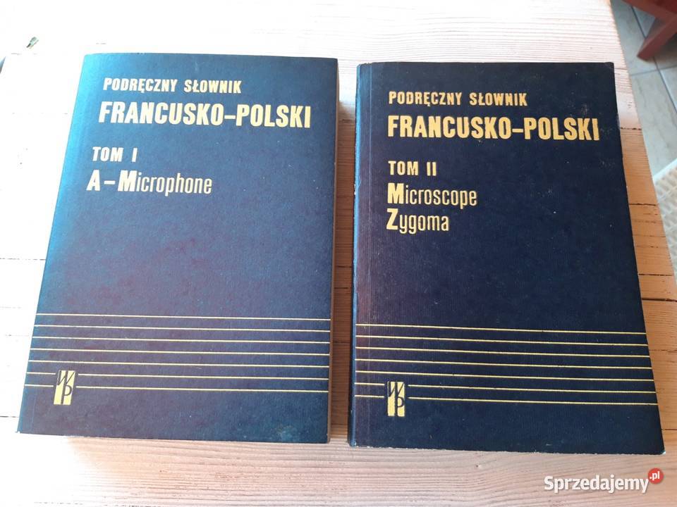 Podręczny słownik francusko polski 1982 Bielsko-Biała sprzedam
