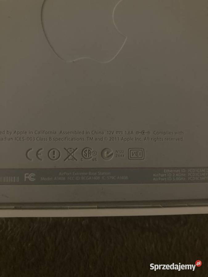 Router Apple AirPort Extreme Base Internet i komunikacja Wadowice