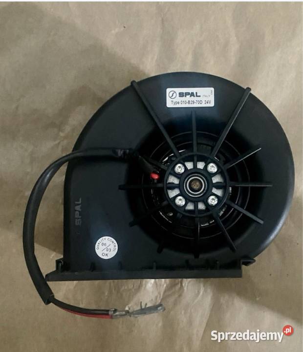 WENTYLATOR SPAL 24V RPA3VCB 010B7074D ORYGINAŁ Gdańsk