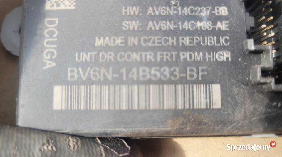 FORD FOCUS MK3 MODUŁ STEROWNIK DRZWI PRAWY PRZÓD Silniki