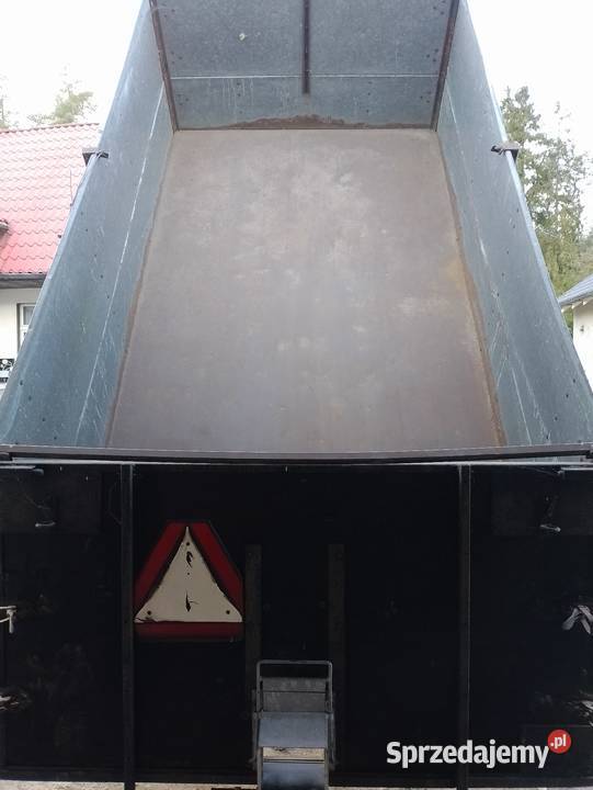 Przyczepa wywrotka wysoka burta NAVTEK 4500kg Przyczepy Płachty